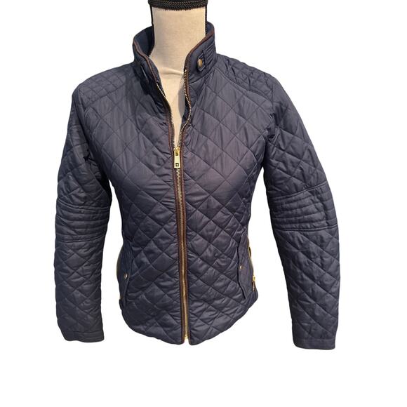 Women’s C’Esttoi Navy Quilted Jacket. Size Medium - Picture 1 of 3